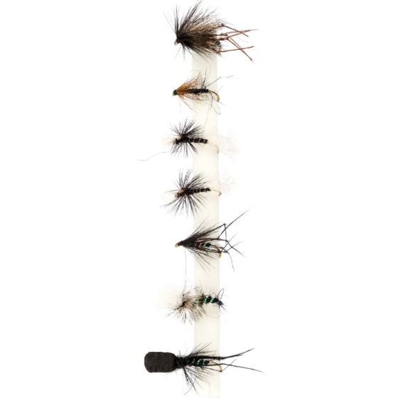 Snowbee Stillwater & General Fly Selection - SF118 Black Magic Dries 