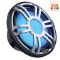 Hertz 500W 10" 4 Ohm HMS RGB LED Marine Subwoofer - Sports Grey