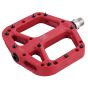 Oxford Loam 20 Nylon Flat Pedals - Red